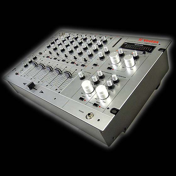 Vestax PMC 500 quality versatile DJ mixer for club mixing, scratching or live studio mixing